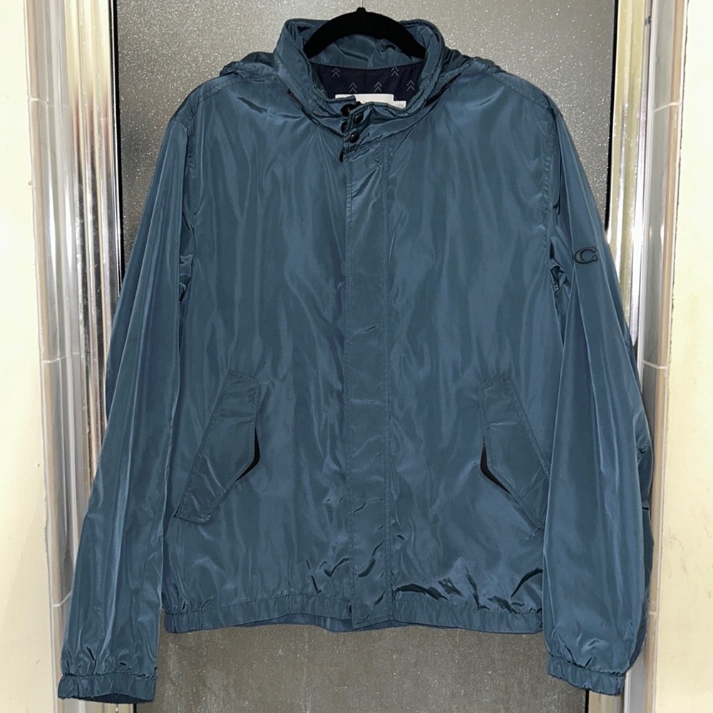 🟪Firm Price🟪Coach NWOT rain jacket/ windbreaker large size